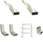 CALHA-PARA-TELHADO-CALHAFORTE-BRANCO-COM-CONDUTOR-DESCIDA-6M