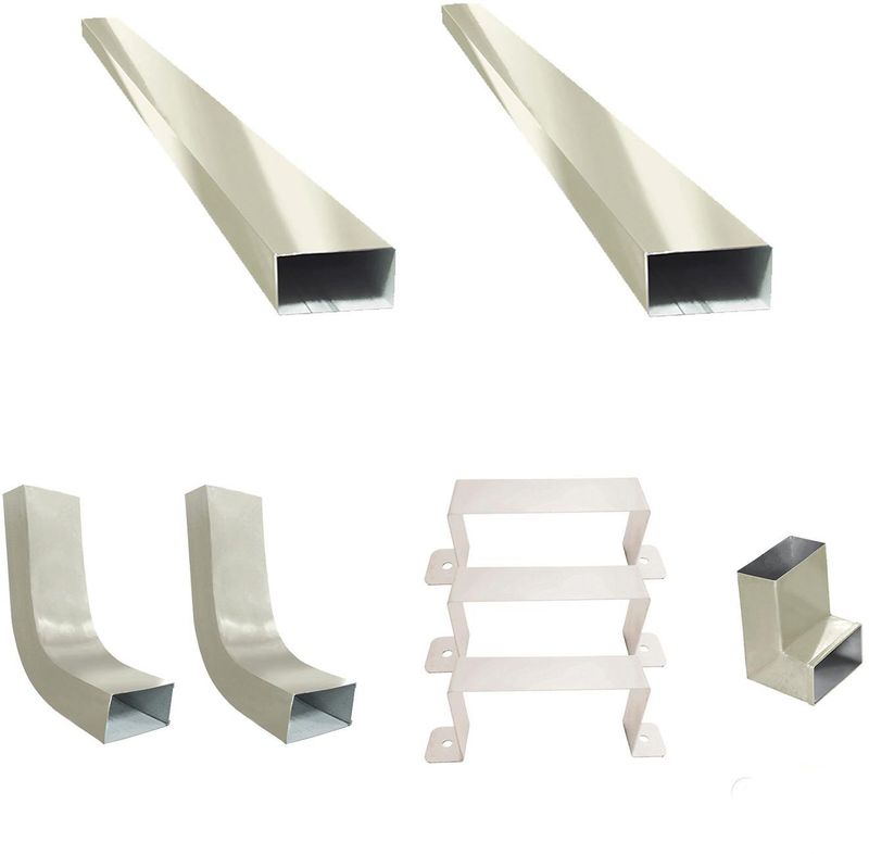 CALHA-PARA-TELHADO-CALHAFORTE-BRANCO-COM-CONDUTOR-DESCIDA-6M