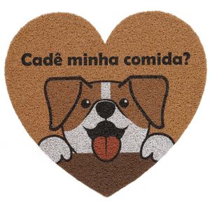 Capacho de Vinil Pet 2.0 Heart KAPAZI 55x60cm
