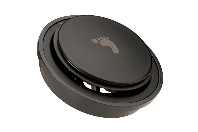 RALO-GRELHA-REDONDO-AQUAPLAS-CLICK-BLACK-MATTE-15CM