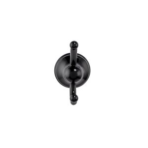 Cabide Para Banheiro Duplo Aquaplas Ideale Preto
