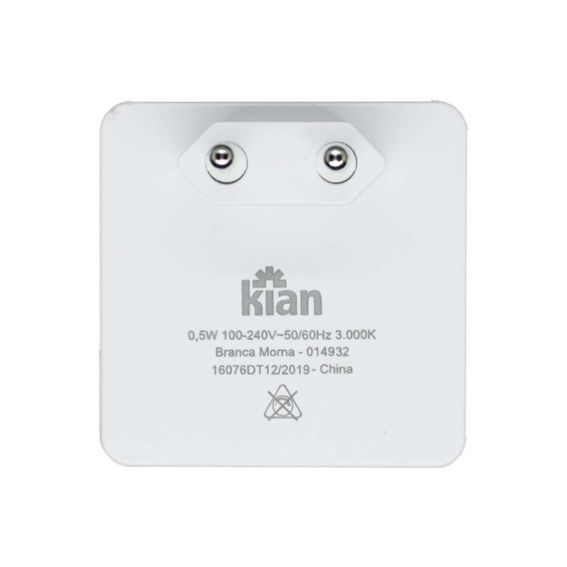 LAMPADA-LED-NOTURNA-KIAN-KI02-BRANCA-MORNA-3000K-05W-BIVOLT