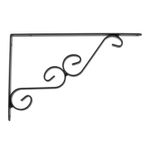MAO-FRANCESA-DS-ARTEFATOS-DS81101PR-COLONIAL-ACO-PINTADO-18CM-PRETO-FOSCO