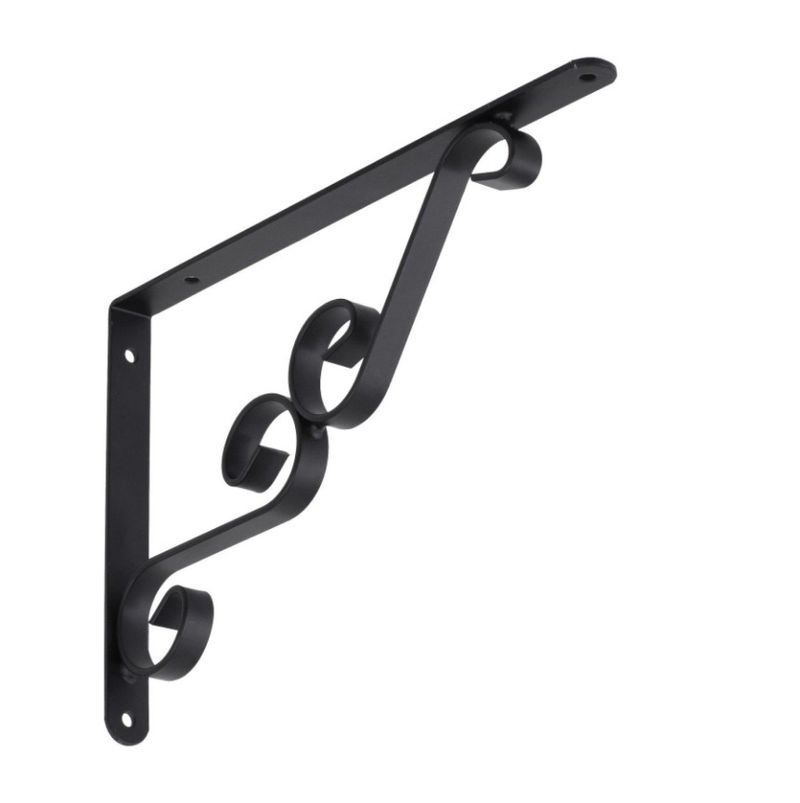 MAO-FRANCESA-DS-ARTEFATOS-DS81101PR-COLONIAL-ACO-PINTADO-18CM-PRETO-FOSCO