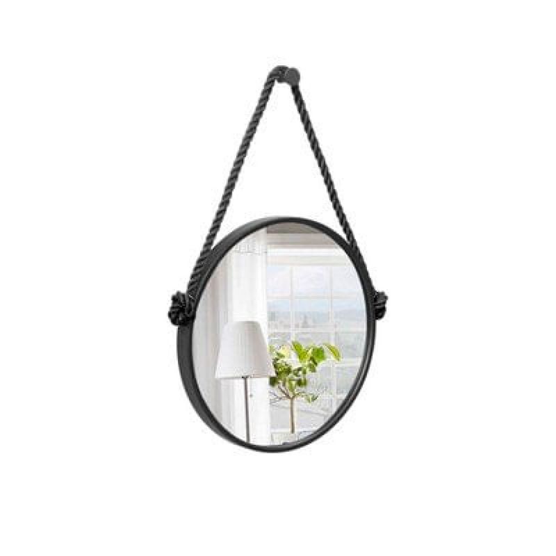 ESPELHO-DECORATIVO-E2G-DESIGN-PRETO-ALCA-CORDA-NAVAL-PRETA-REDONDO-40CM