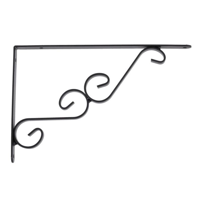 MAO-FRANCESA-DS-ARTEFATOS-DS81151PR-COLONIAL-ACO-PINTADO-30CM-PRETO-FOSCO