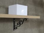 MAO-FRANCESA-DS-ARTEFATOS-DS81101PR-COLONIAL-ACO-PINTADO-18CM-PRETO-FOSCO