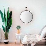 Espelho-Decorativo-E2G-Design-Short-Strip-Preto-Alca-Corino-Preta-60-cm