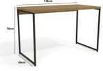 Mesa-Para-Escritorio-Secretaria-Computador-Notebook-Estudo-Crome-Freijo-e-Preto-Fosco-de-Madeira-118cm