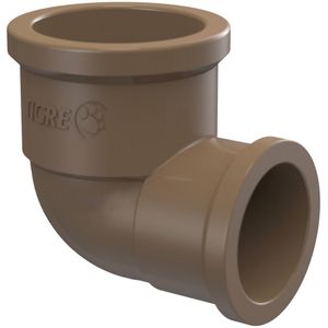 Joelho Soldável Redução Tigre 90° 25x20mm