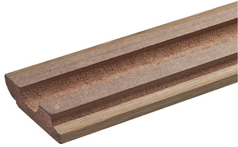 Rodapé Para Piso Laminado Durafloor Cor 10 210x1,8x8cm