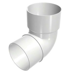 Joelho Para Calha Odem Classic Branco 87°