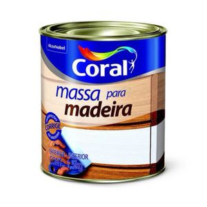 Massa Para Madeira Coral 1,5Kg