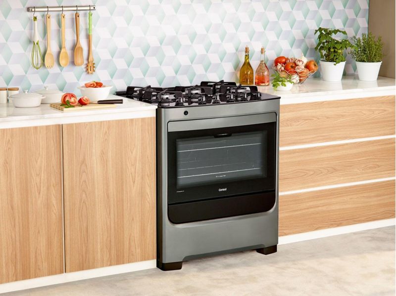 FOGAO-A-GAS-DE-PISO-5-BOCAS-CONSUL-INOX-BIVOLT