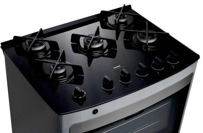 FOGAO-A-GAS-DE-PISO-5-BOCAS-CONSUL-INOX-BIVOLT