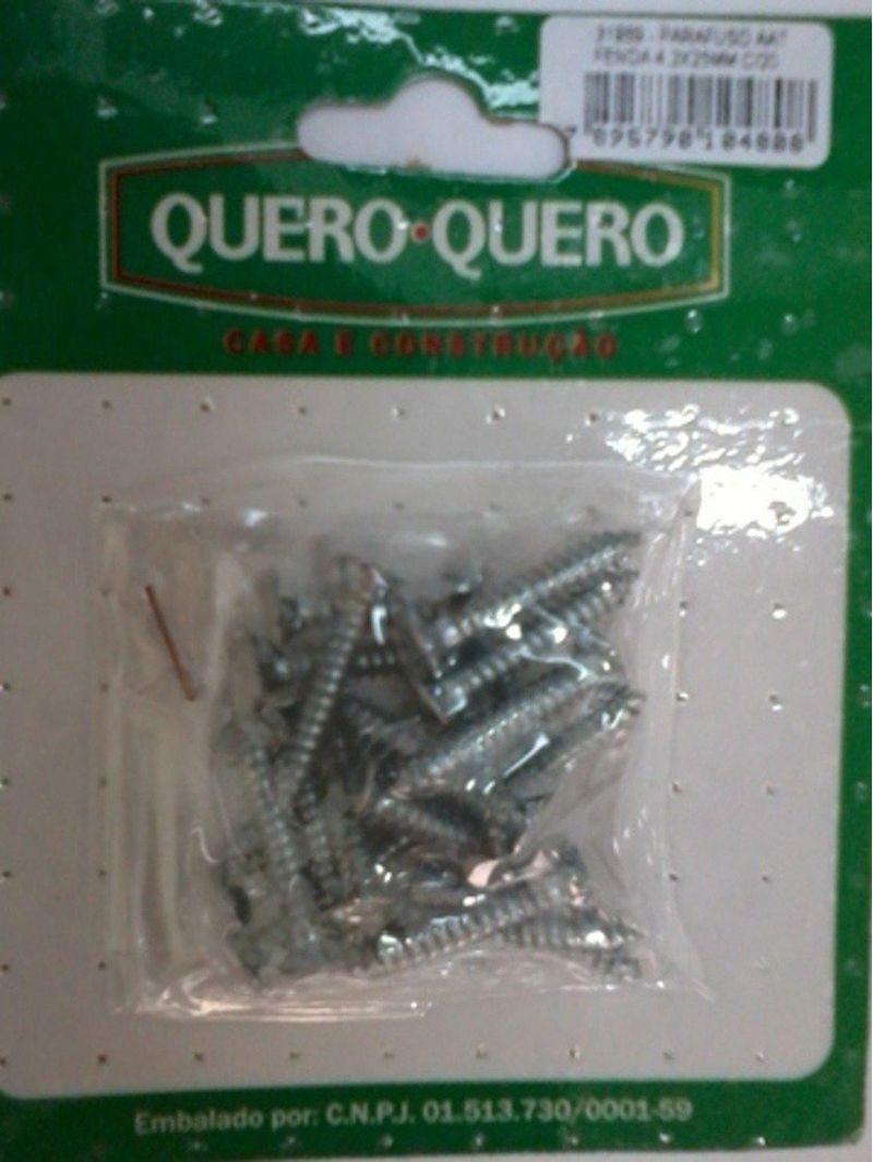 Parafuso-Para-Madeira-de-Fenda-32x25mm-Kit-com-20-Unidades
