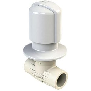 Registro de Pressão Para Chuveiro Tigre com Acabamento Branco PVC 25mm