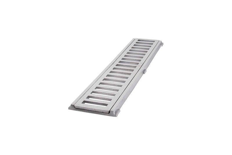 RALO-GRELHA-RETANGULAR-COM-PORTA-RALO-PEDESTRE-LG-MAIS-ALUMINIO-ESCOVADO-15X50CM