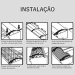 TELA-PARA-CALHA-PROTECAO-CALHAFORTE-ANTI-DETRITOS-COM-GANCHO-FIXACAO-ALUMINIO-17X18X600CM