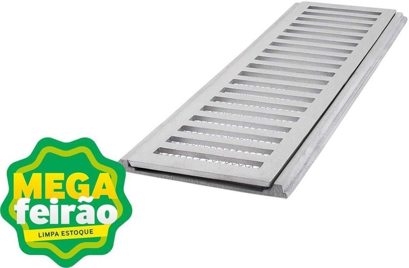 Ralo-Grelha-Retangular-com-Tela-LG-Mais-Escovado-20x50cm
