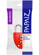 CADEADO-SEGREDO-PAPAIZ-CS23-VERMELHO-23MM