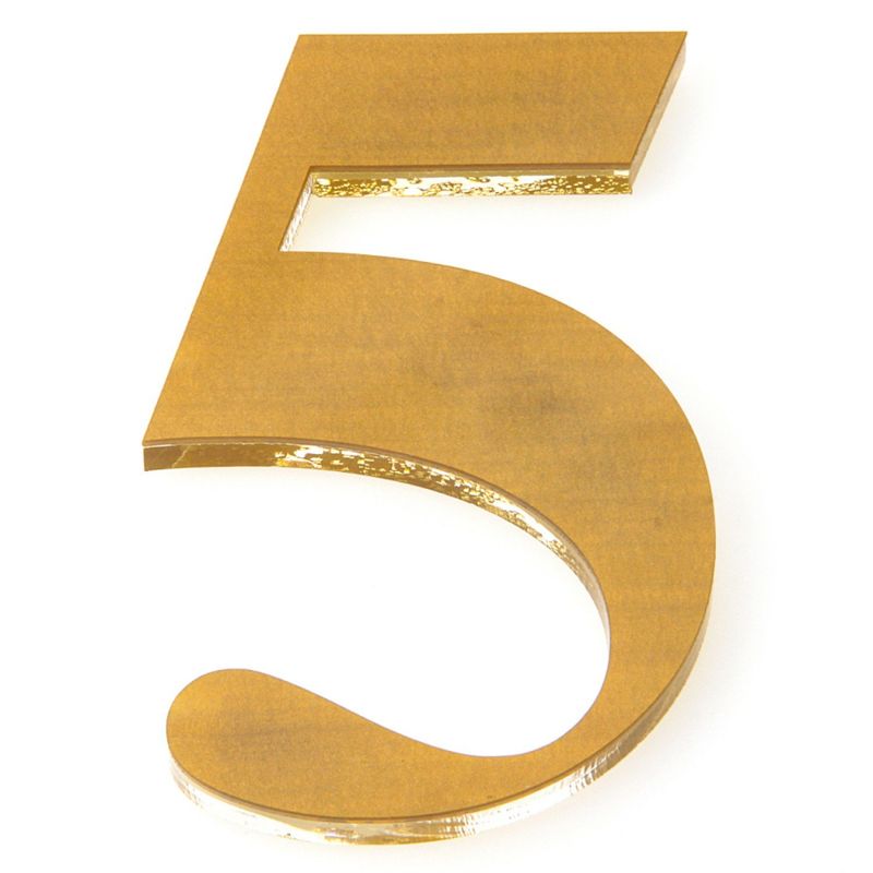 NUMERO-5-PARA-RESIDENCIA-ACRILICO-145CM-10MM-OURO-KAMI