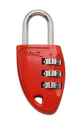 CADEADO-SEGREDO-PAPAIZ-CS23-VERMELHO-23MM