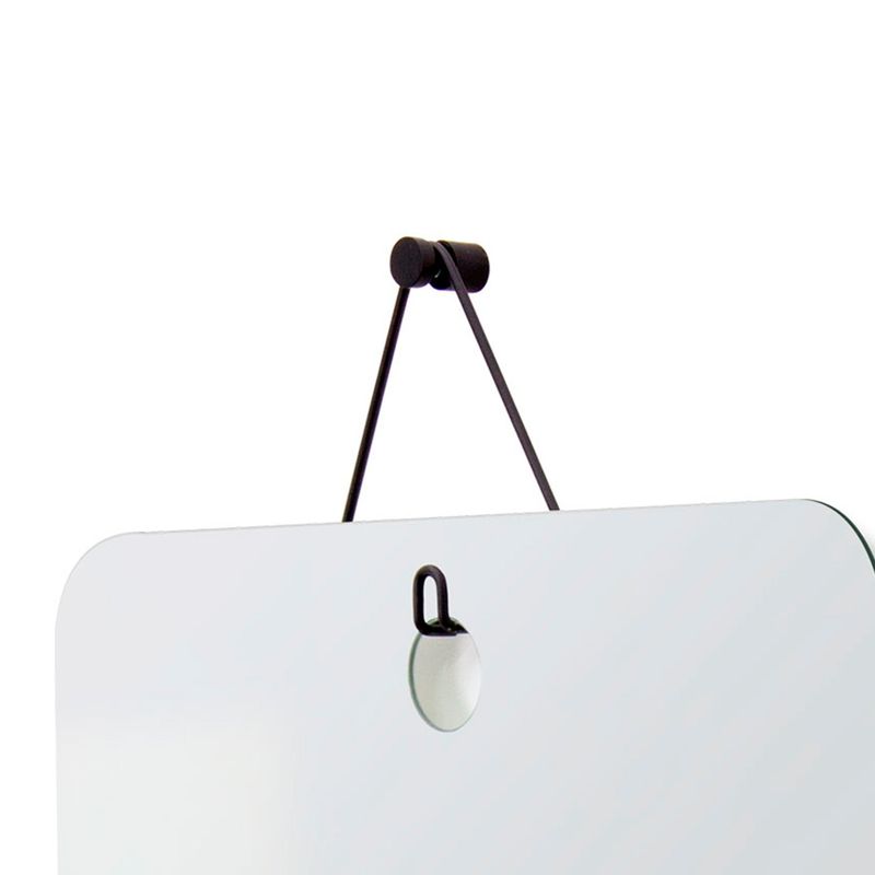 ESPELHO-DECORATIVO-E2G-DESIGN-ARAMADO-WIRE-POLYGON-PRETO-RETANGULAR-60X40CM