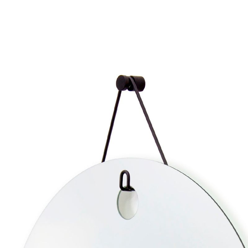 ESPELHO-DECORATIVO-E2G-DESIGN-ARAMADO-WIRE-POLYGON-PRETO-OVAL-60X40CM