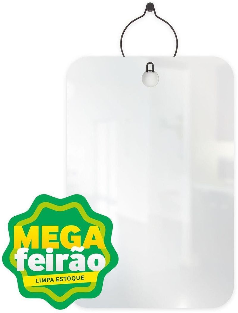 Espelho Decorativo E2G Design Aramado Wire Boll Preto Retangular 60x40cm-ns_174464_1