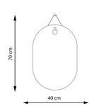 ESPELHO-DECORATIVO-E2G-DESIGN-ARAMADO-WIRE-POLYGON-PRETO-OBLONGO-60X40CM