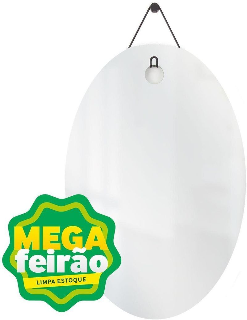 Espelho-Decorativo-E2G-Design-Aramado-Wire-Polygon-Preto-Oval-60x40cm