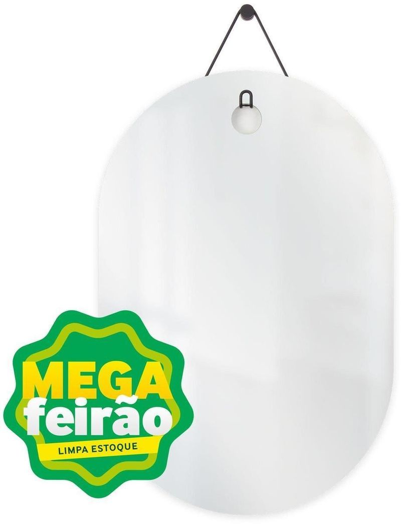 Espelho-Decorativo-E2G-Design-Aramado-Wire-Polygon-Preto-Oblongo-60x40cm