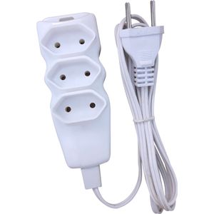 Extensão Elétrica Megatron 93 Paralelo 2X0,75X1,50 220V Branco