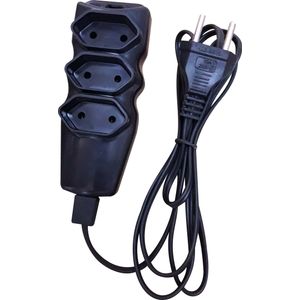 Extensão Elétrica Megatron 94 Paralelo 2X0,75X1,50 220V Preto