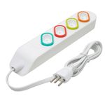 EXTENSAO-ELETRICA-MULTITOMADA-PP-LEGRAND-DN1848-3X075-2-POLOS-E-1-TOMADA-10A-5M-BRANCO