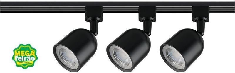 Trilho-com-3-Spots-LED-Blumenau-Bivolt-15W-Preto-6500K-Luz-Branca
