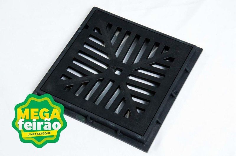 Ralo-Grelha-Quadrado-Odem-Preto-20x20cm