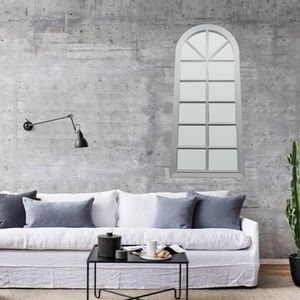 Espelho Decorativo Inova Veneza Branco 33x76cm