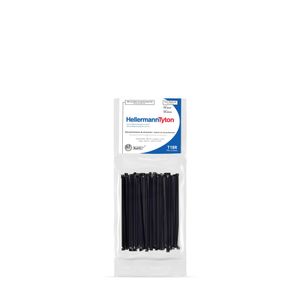 Abraçadeira de Nylon Hellermanntyton T18R Preto 100x2,5mm Pacote com 100 Unidades
