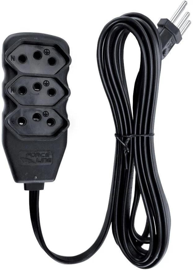 EXTENSAO-ELETRICA-FORCE-LINE-3-TOMADAS-SLIM-TRIPOLAR-10M-10A-PRETO