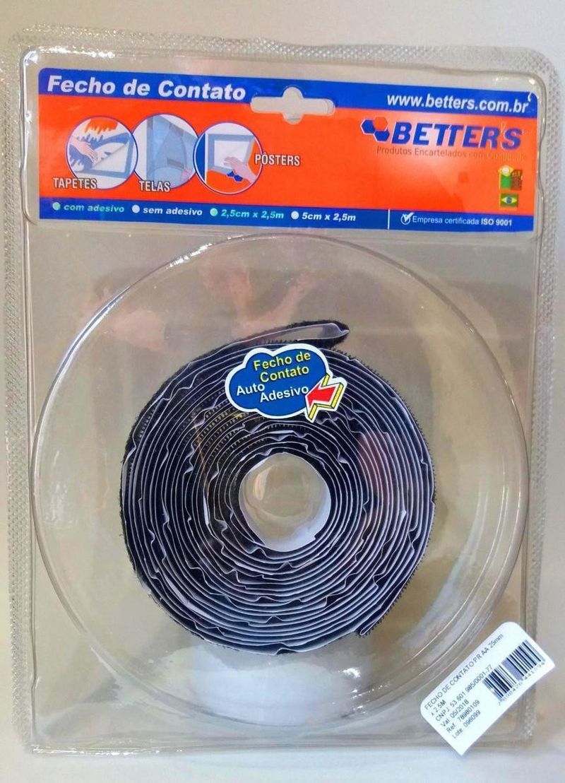 Fecho-Contato-Betters-Rolo-Preto-25x2500mm