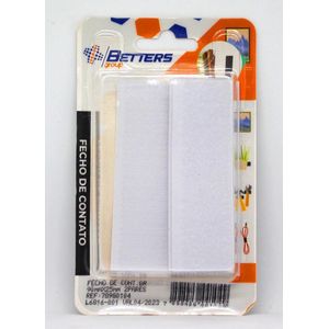 Fecho Contato Betters Branco 90x25mm Kit com 2 Pares