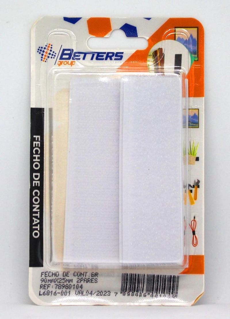 Fecho-Contato-Betters-Branco-90x25mm-Kit-com-2-Pares