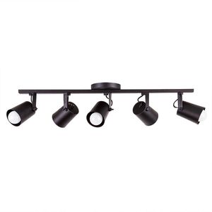 Luminária Trilho de Spot 3 Lâmpadas Fokus 20W Alumínio Startec 147190117 Preto Bivolt