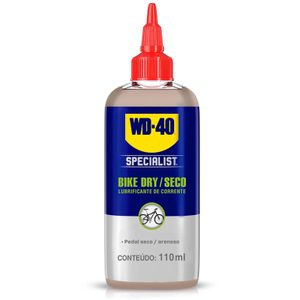 Óleo Lubrificante de Corrente de Bicicleta Bike Dry Seco WD-40 Specialist 110ml