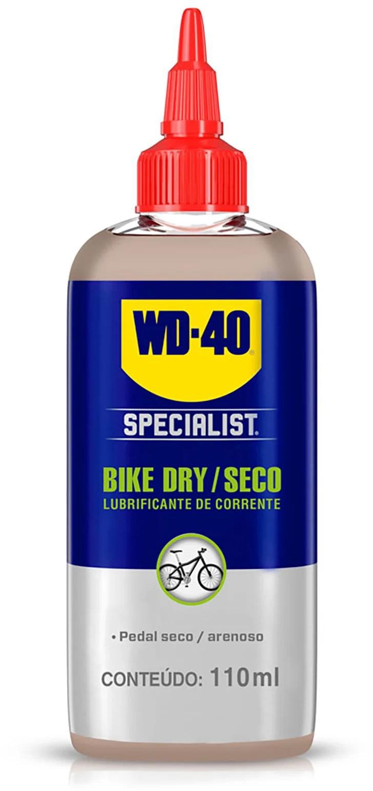 Óleo Lubrificante de Corrente de Bicicleta Bike Dry Seco WD-40 Specialist  110ml