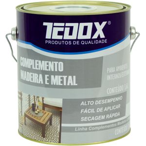 Fundo Preparador Madeira Tedox Fosco Branco 3,6L