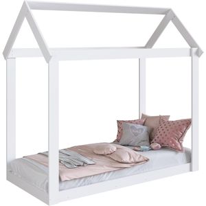 Cama Art in Móveis Infantil Montessoariana MC7005 Branca