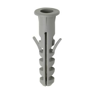 Bucha Para Parafuso Fixtil Bua 8/9 com Anel 8mm Cartela 10 Unidades